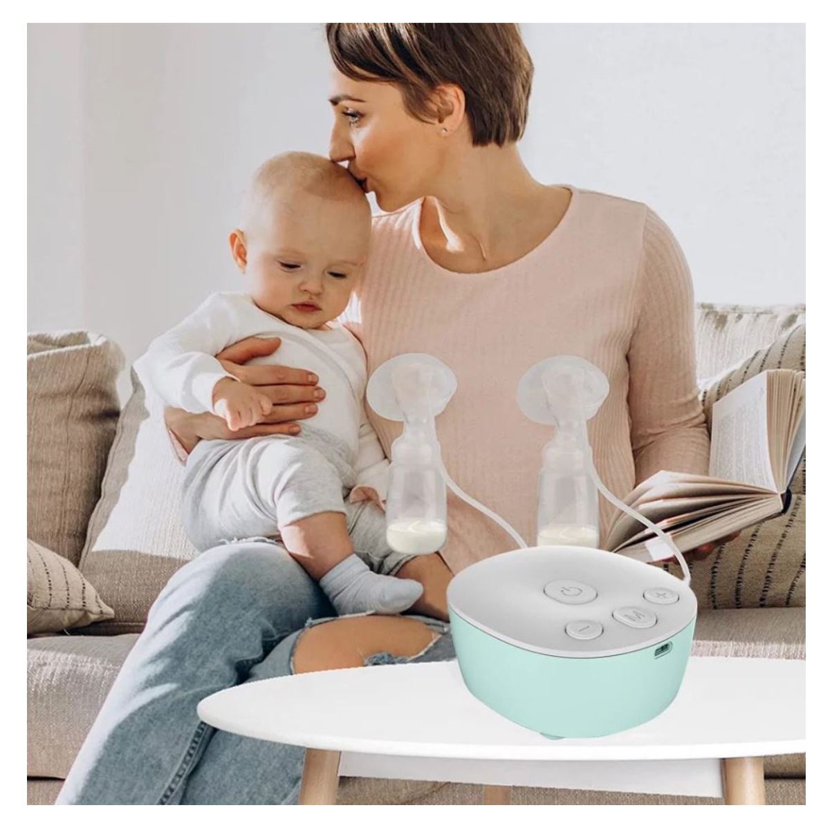 Miniatura 4 de Extractor doble leche materna USB my371